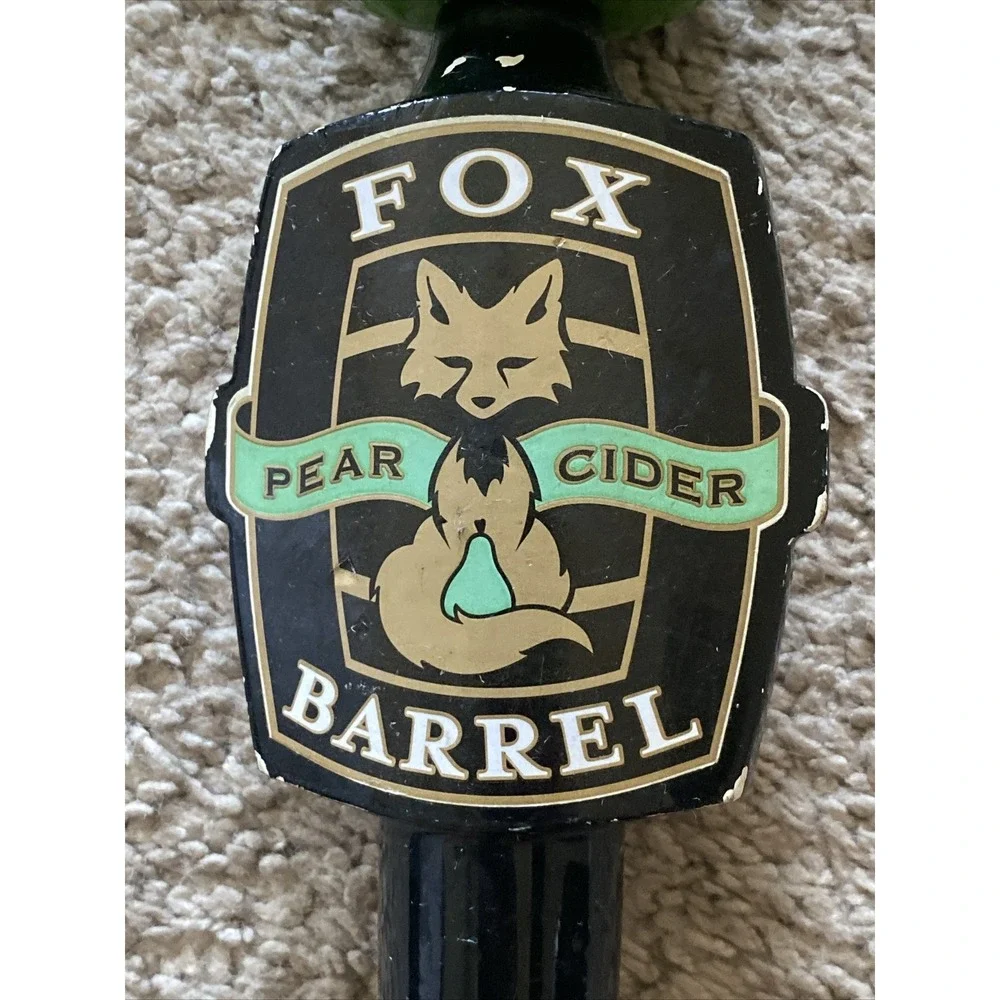 Fox Barrel Pear Cider Tap Handle Keg Tap Man Cave
